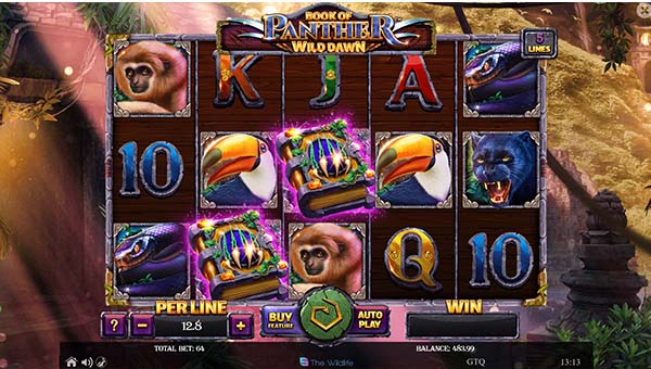 scrBook Of Panther - Wild Dawn