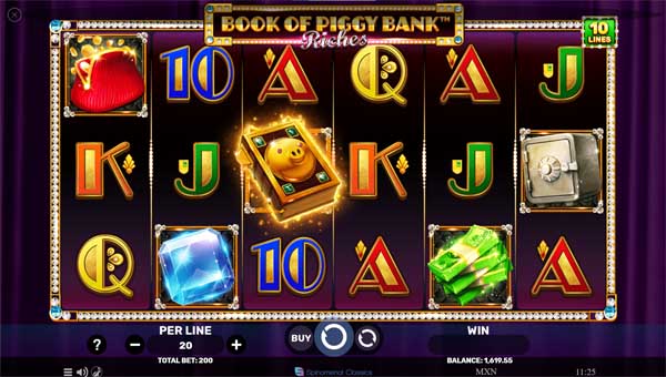 scrBook Of Piggy Bank  Riches