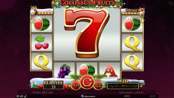 scrColoussus Fruits Christmas Edition