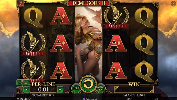 scrDemi Gods II 15 Lines Edition