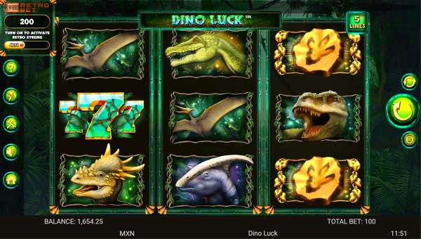 scrDino Luck