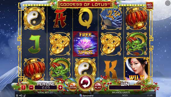 scrGoddess Of Lotus Christmas Edition