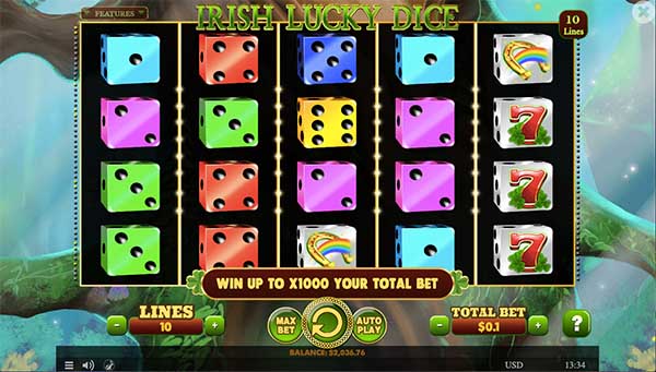 scrIrish Lucky Dice