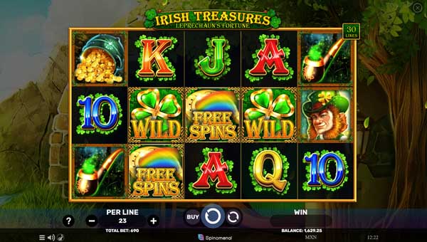 scrIrish Treasures Leprechauns Fortune