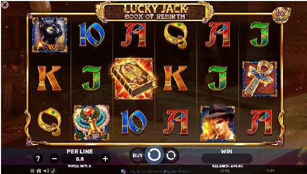 scrLucky Jack - Book Of Rebirth