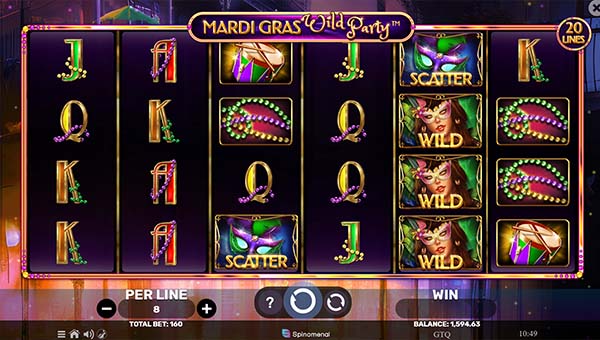 scrMardi Gras Wild Party