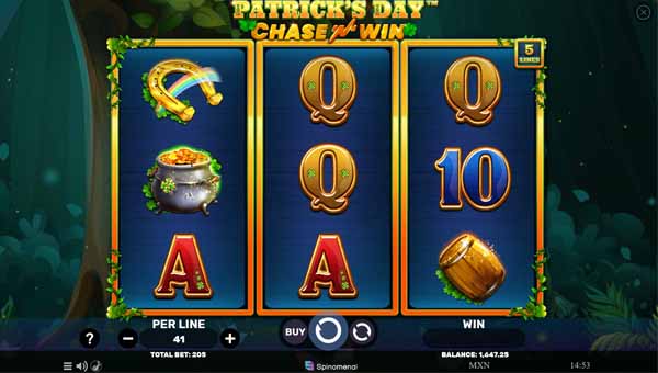 scrPatricks Day Chase N Win