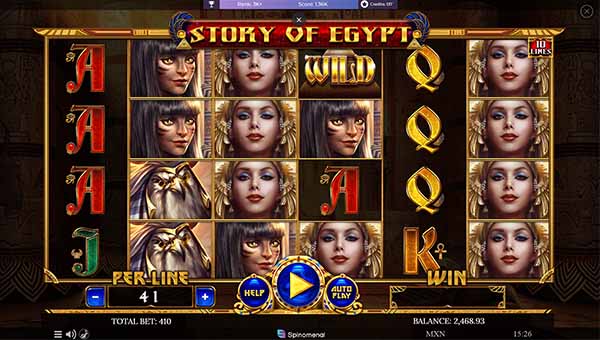scrStory Of Egypt 10 Lines