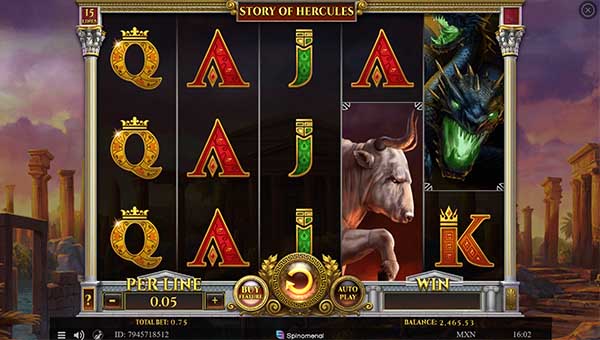 scrStory Of Hercules 15 Lines Edition