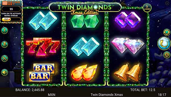scrTwin Diamonds Xmas