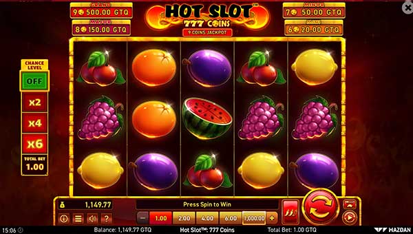 scrHot Slot™: 777 Coins