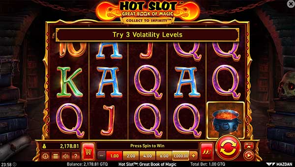 scrHot Slot™: Great Book of Magic