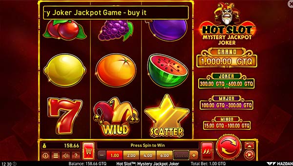 scrHot Slot™ Mystery Jackpot Joker