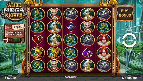scrAlice Mega Riches