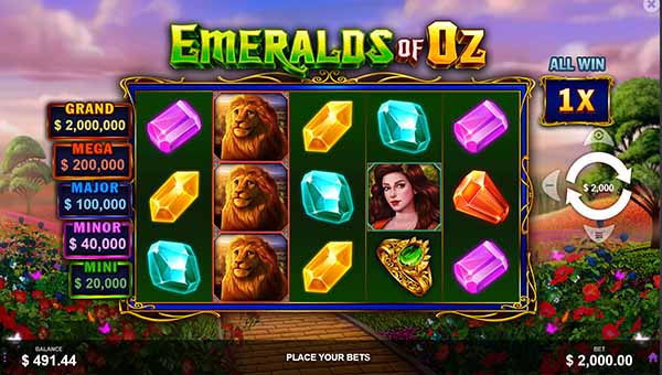 scrEmeralds Of Oz