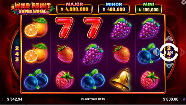 scrWild Fruit Super Wheel