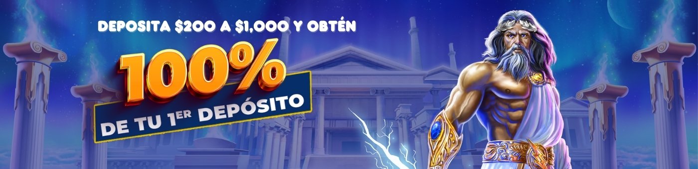 Bono de Primer Depósito 100%
